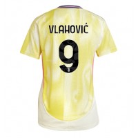 Dámy Fotbalový dres Juventus Dusan Vlahovic #9 2024-25 Venkovní Krátký Rukáv